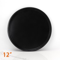 Factory Wholesale Round 12 Inch Carbon Steel Non-Stick Pizza Tray